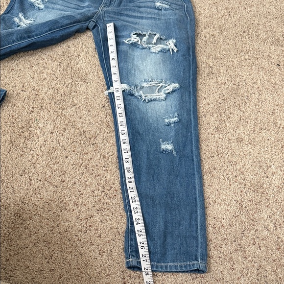 KanCan Women's Blue Distressed Skinny Jeans NWT Size 9/28 - Picture 7 of 8